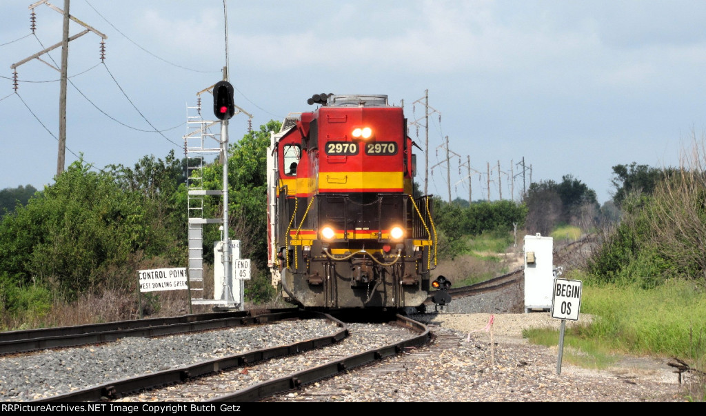 KCS 2970 at Bowling Green....